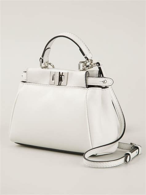 fendi bag white